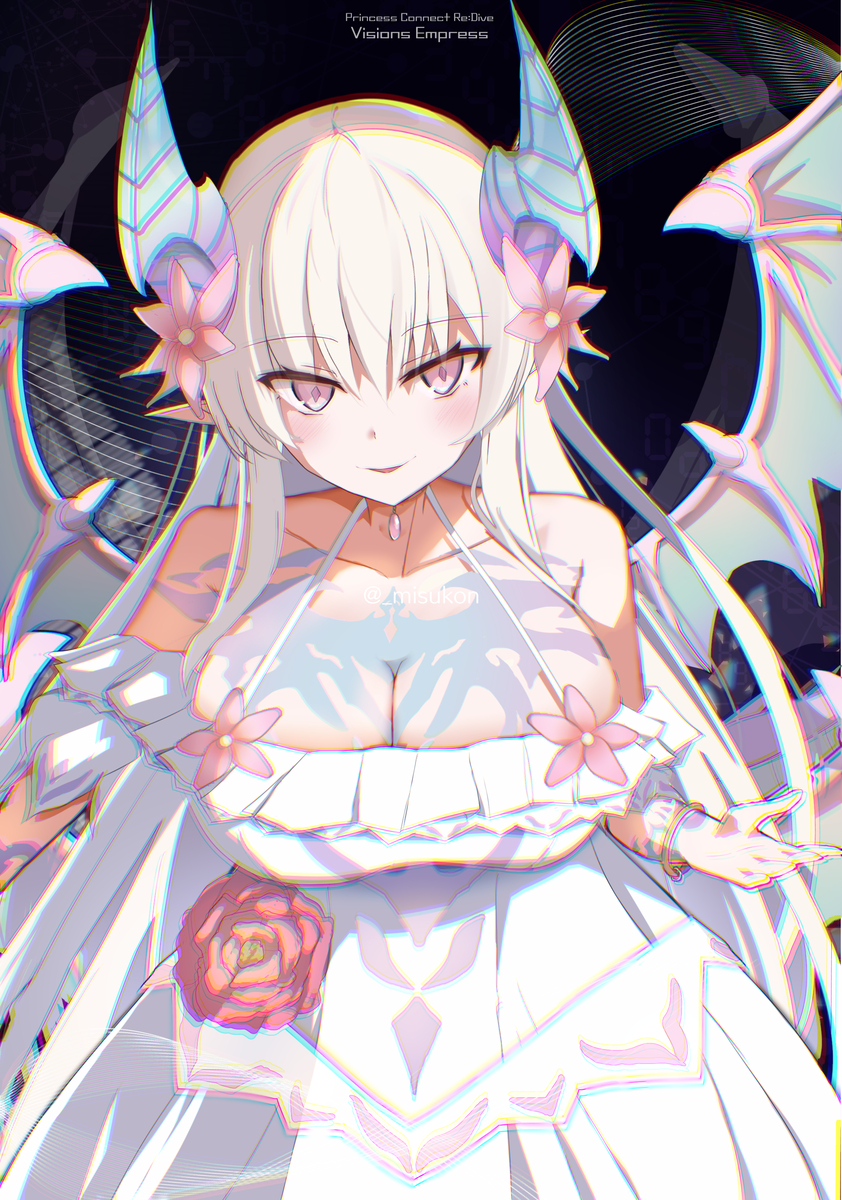 This is a pixiv picture whose title is 【プリコネR】幻境竜后.