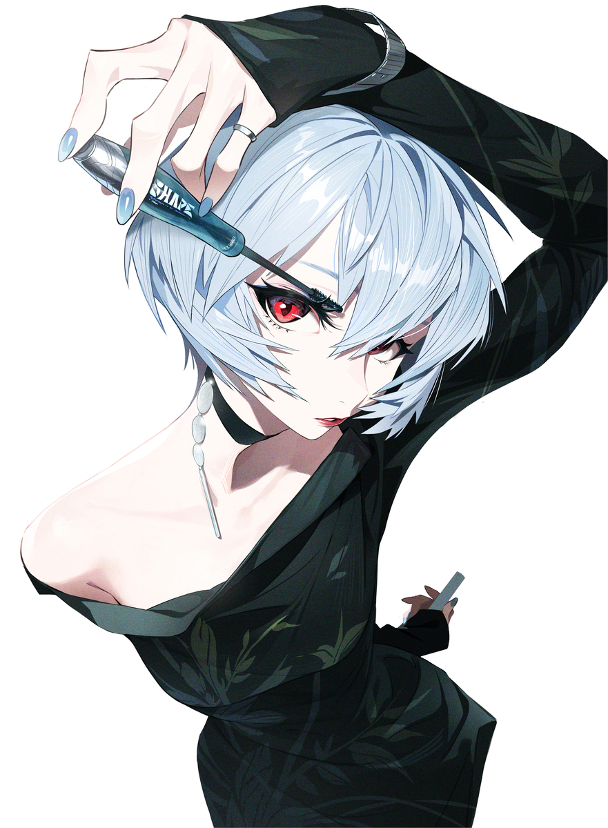 This is a pixiv picture whose title is MAKE UP.