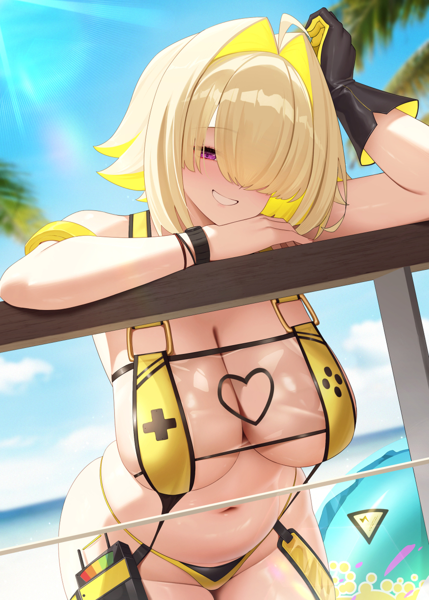 This is a pixiv picture whose title is エレグ.
