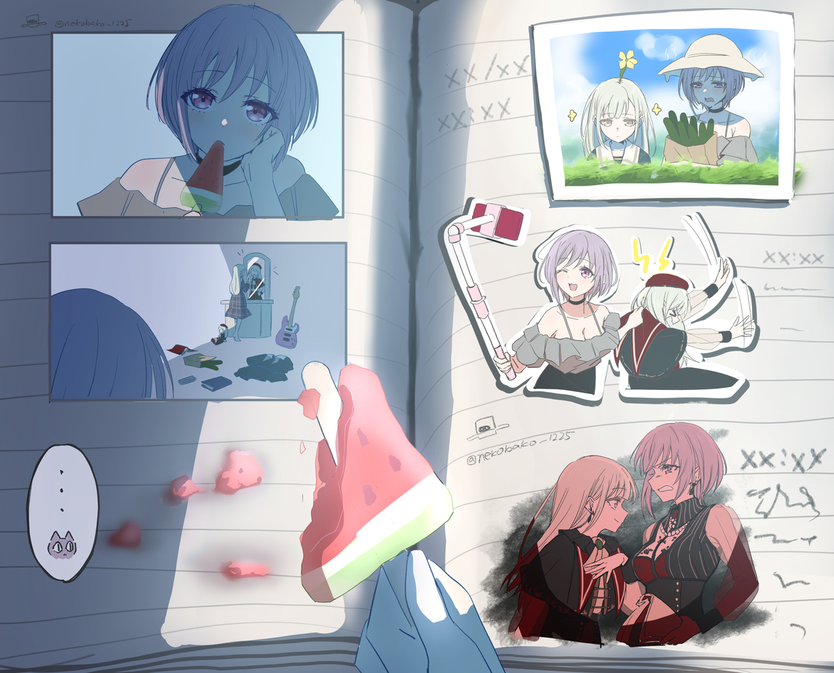 This is a pixiv picture whose title is バンドリ　まとめ.