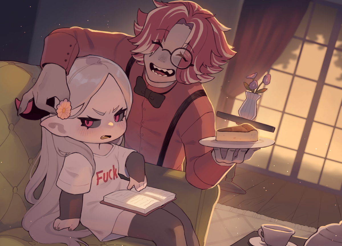 This is a pixiv picture whose title is 毎日こうだと嬉しいな.