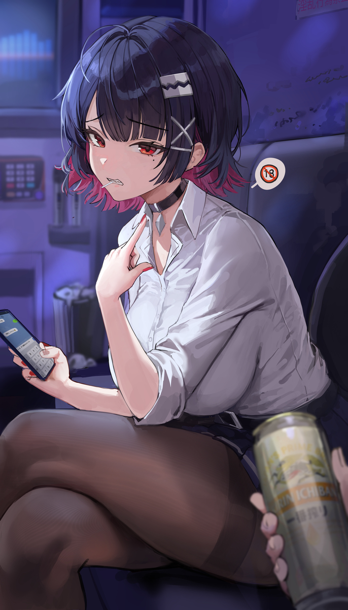 This is a pixiv picture whose title is え〜まさか歌だけで帰るとか、ないよね〜？.