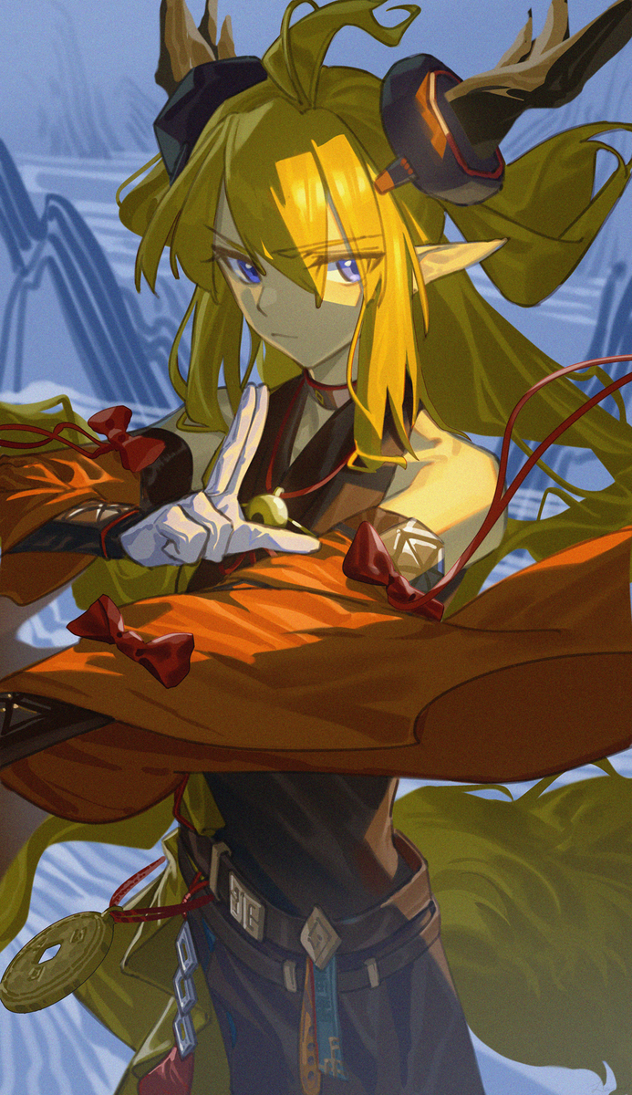 This is a pixiv picture whose title is 惊蛰.