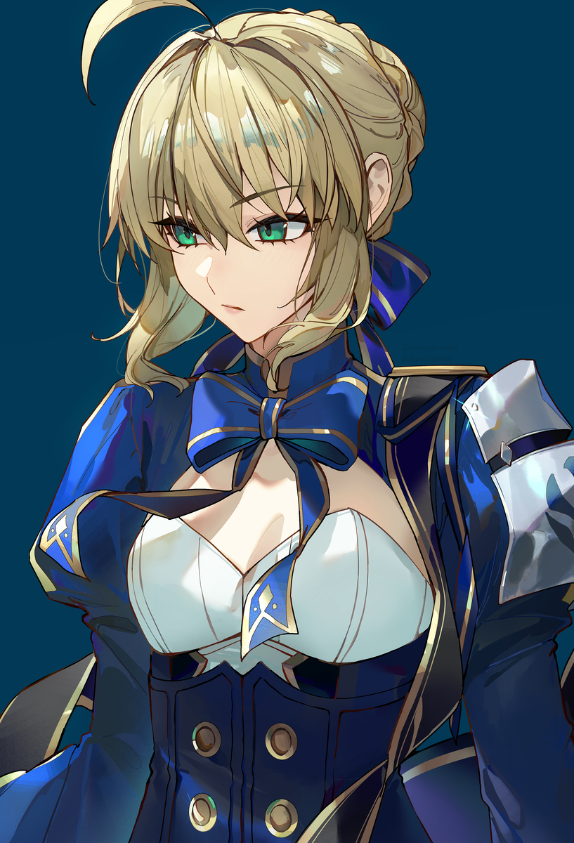 This is a pixiv picture whose title is hsr saber.