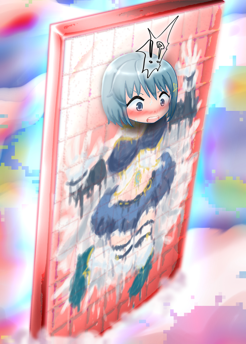 This is a pixiv picture whose title is 落書き化助六ちゃん.