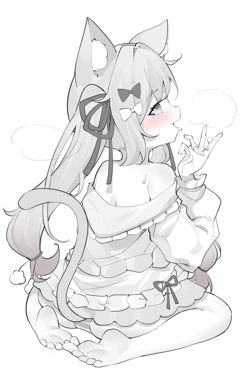 This is a pixiv picture whose title is 虽然不是R18但是也，好！.