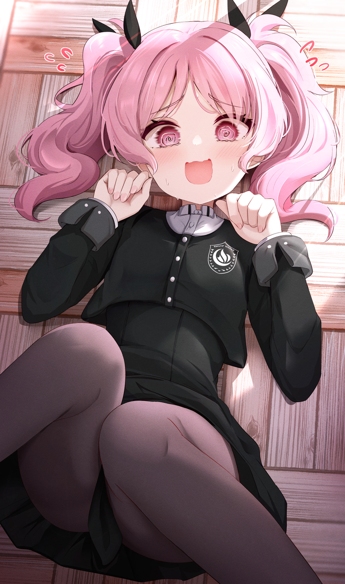 This is a pixiv picture whose title is 服従撫子.