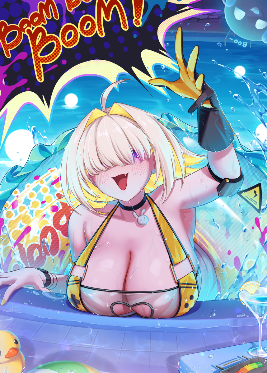 This is a pixiv picture whose title is エレグ.