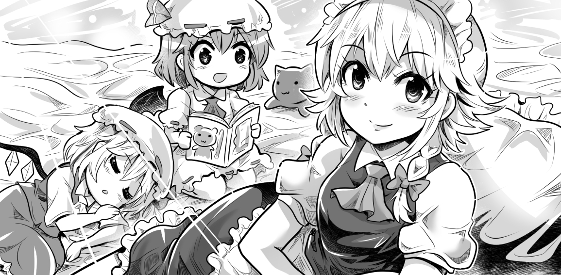 This is a pixiv picture whose title is [circle cut] 秋季例大祭.
