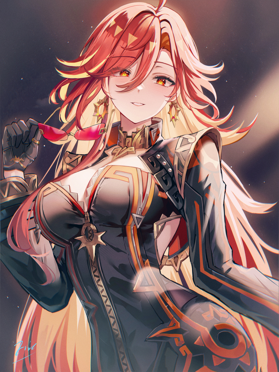 This is a pixiv picture whose title is 玛薇卡.