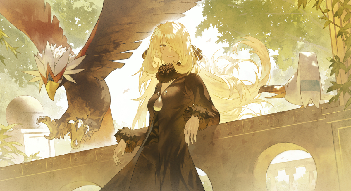 This is a pixiv picture whose title is シロナ.