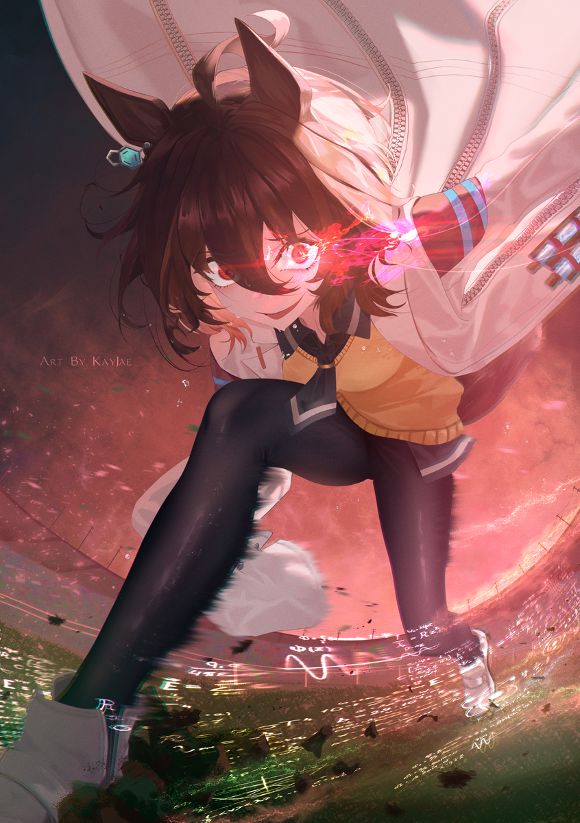 This is a pixiv picture whose title is アグネスタキオン.