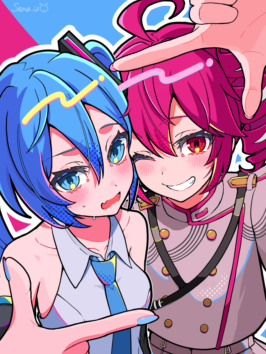 This is a pixiv picture whose title is ミクテト.
