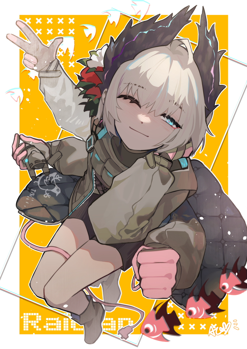 This is a pixiv picture whose title is 是谁欺负博士了？.