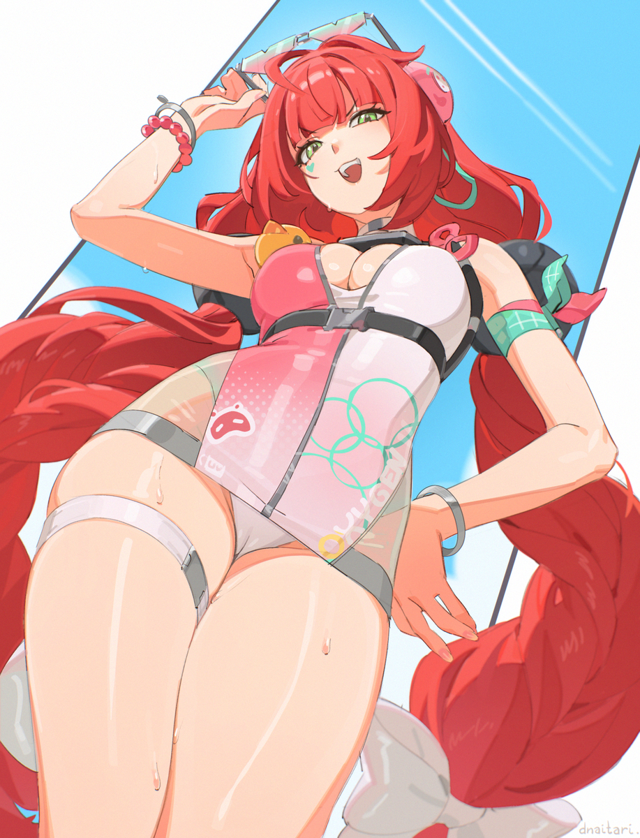 This is a pixiv picture whose title is Kama's POV.