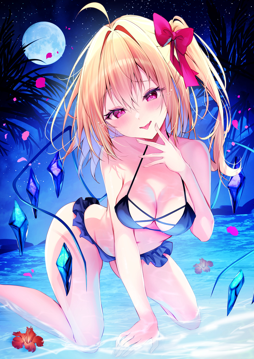 This is a pixiv picture whose title is Moon rise.