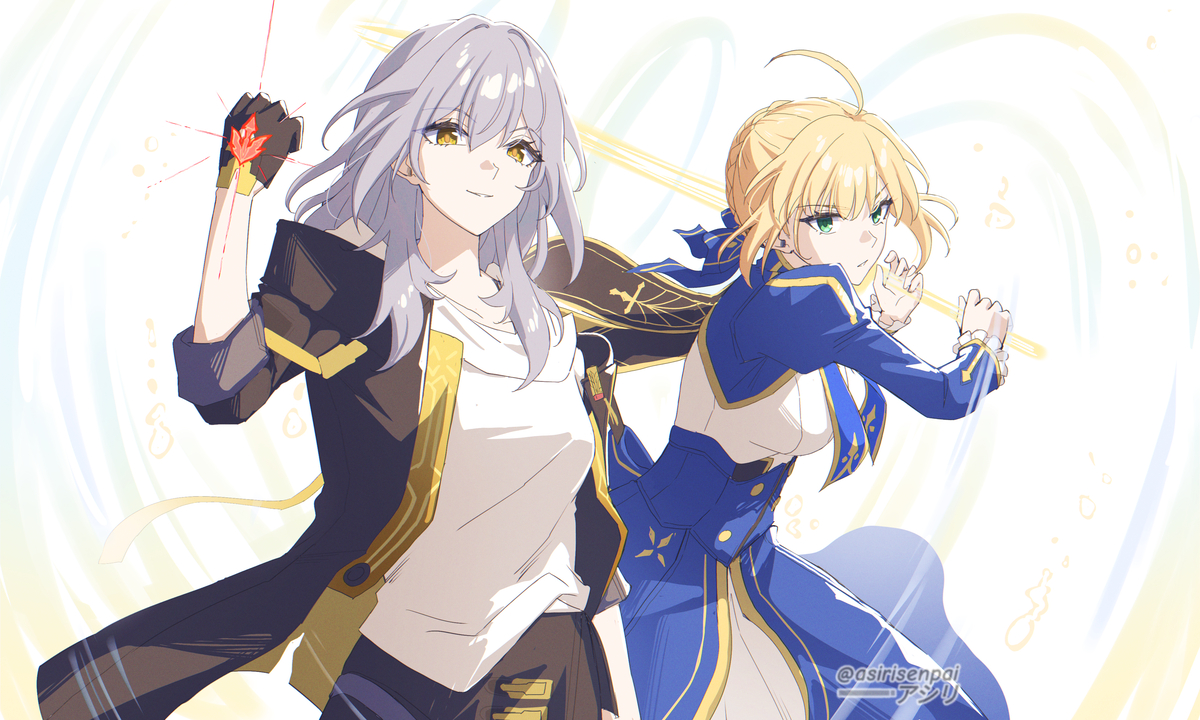 This is a pixiv picture whose title is HSRxfateUBW.
