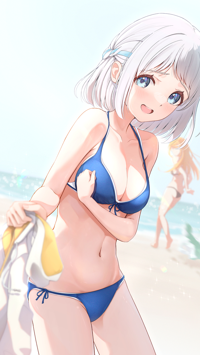 This is a pixiv picture whose title is センパイ、上着……あずかっててもらえますか……？.