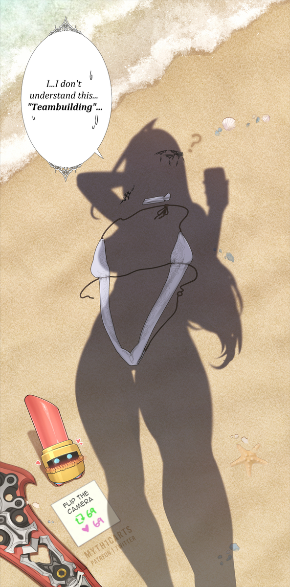 This is a pixiv picture whose title is Summer Elizabeth (Shadow).