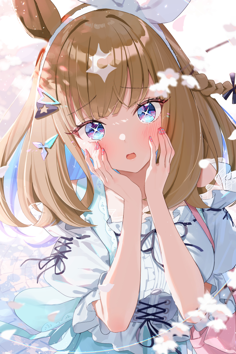 This is a pixiv picture whose title is 恋するアーモンドアイ③.