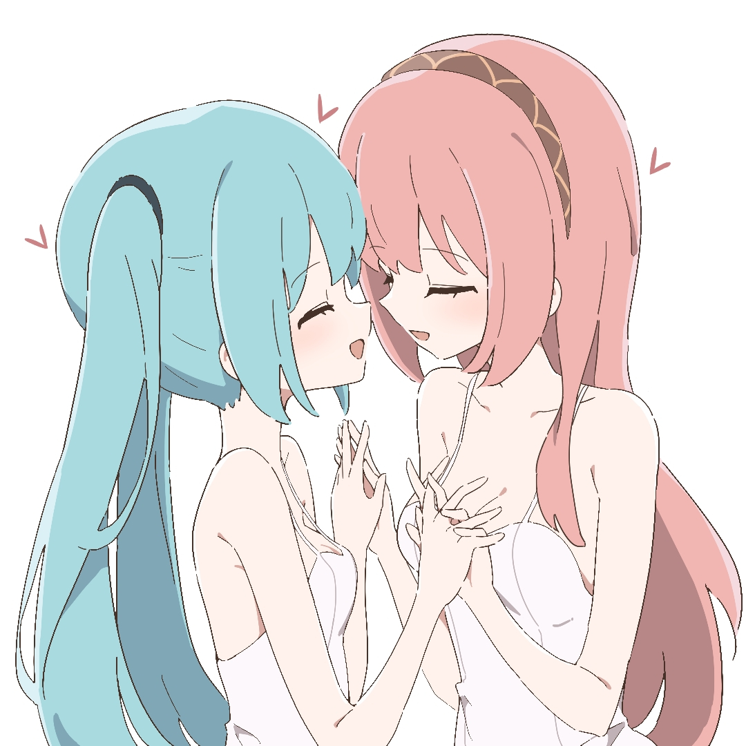 This is a pixiv picture whose title is ずっと一緒ですよ、ルカさん.