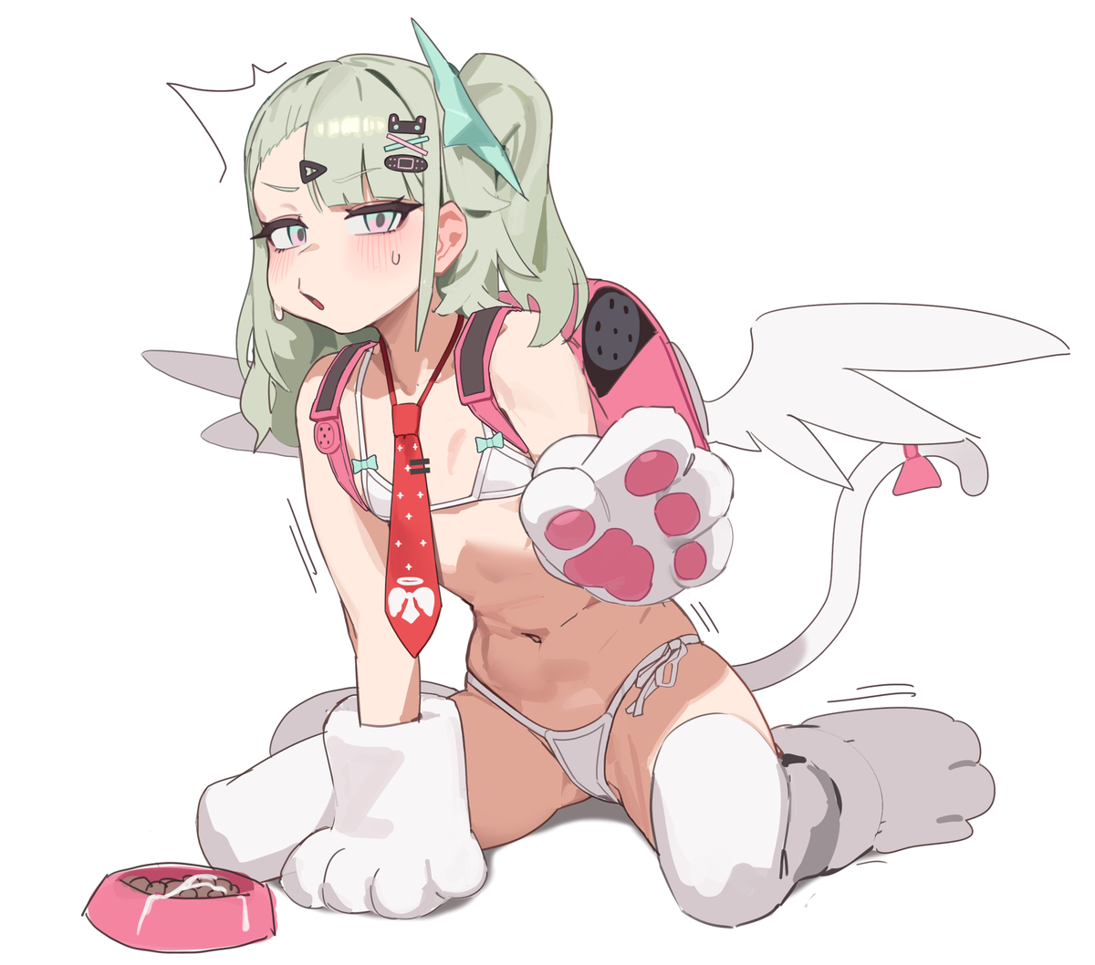 This is a pixiv picture whose title is チナツ🐱.