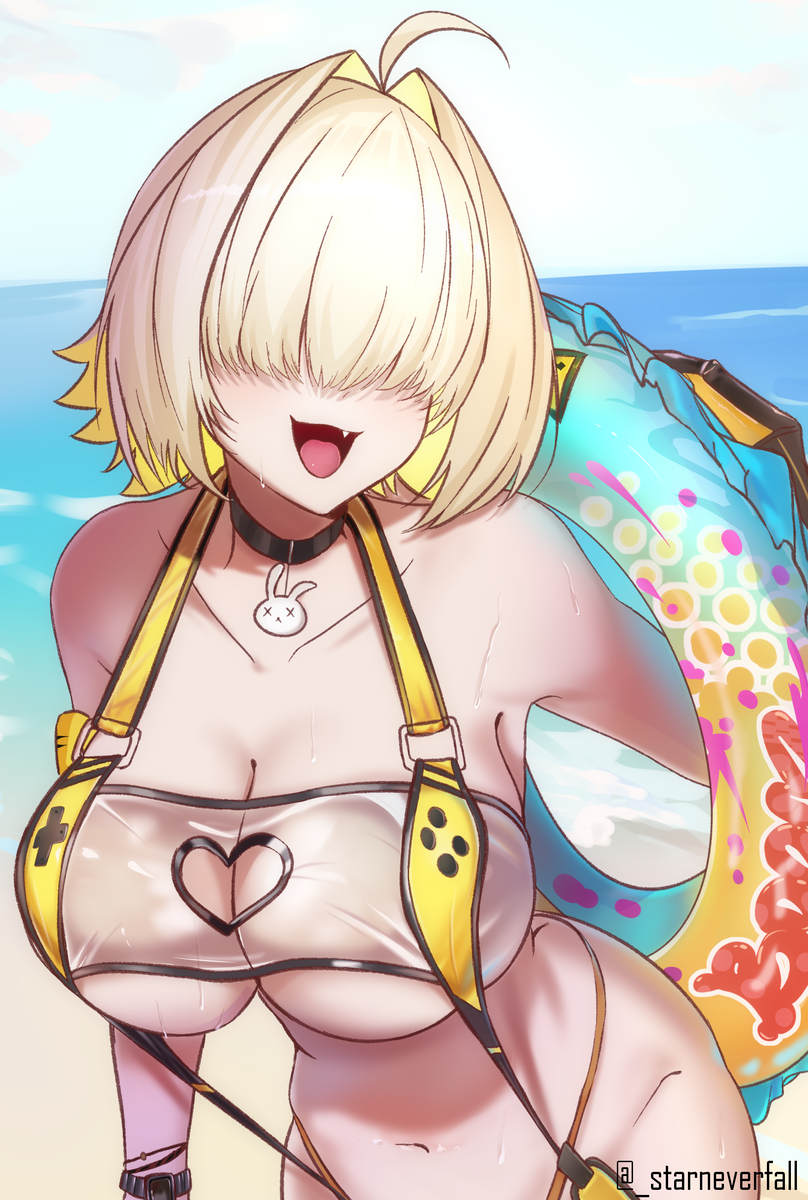 This is a pixiv picture whose title is NIKKE:Goddess of VIctory - Elegg.