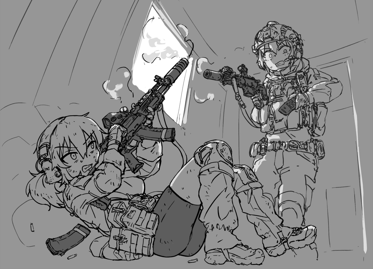 This is a pixiv picture whose title is Vesna and a cooldown moment.