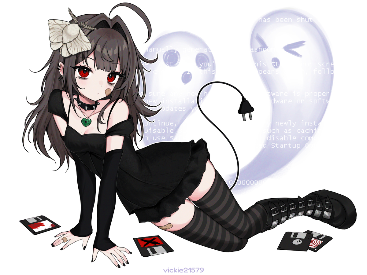 This is a pixiv picture whose title is ビッキー.