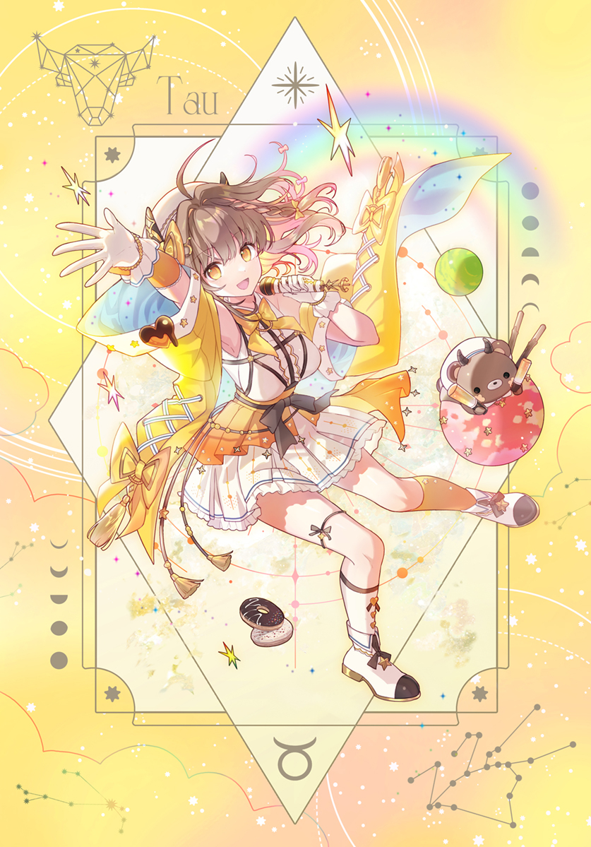 This is a pixiv picture whose title is おうし座 - Taurus.