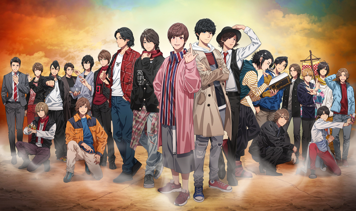 This is a pixiv picture whose title is 仮面ライダー平成ジェネレーションズ FOREVER公開5周年！.