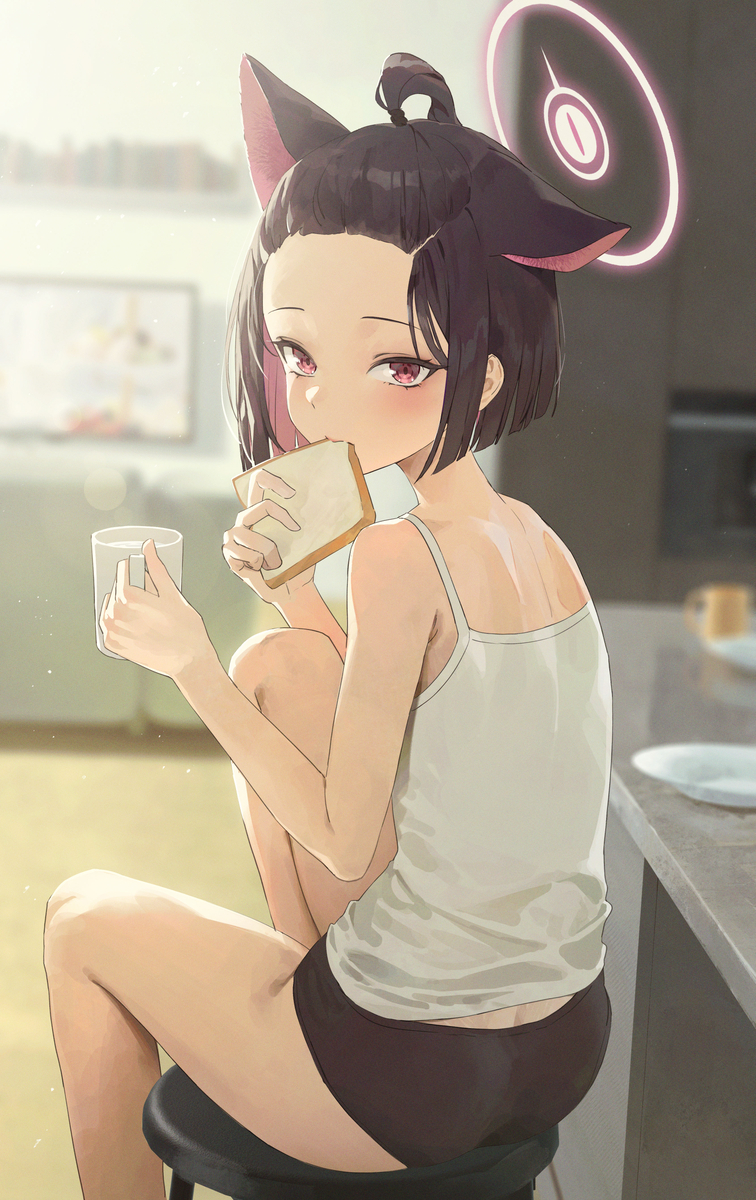 This is a pixiv picture whose title is 杏山カズサ.