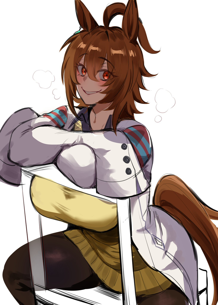 This is a pixiv picture whose title is Agnes Tachyon.