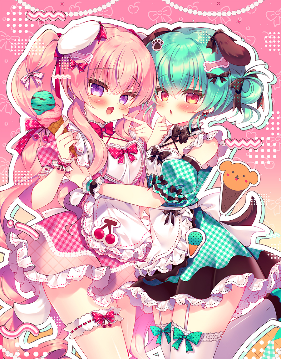 This is a pixiv picture whose title is アイスクリームはいかが？.