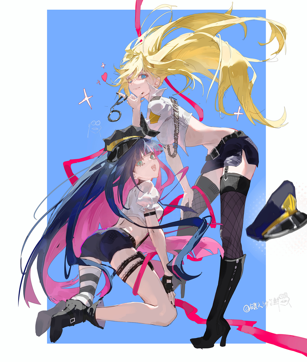 This is a pixiv picture whose title is 一日警长.