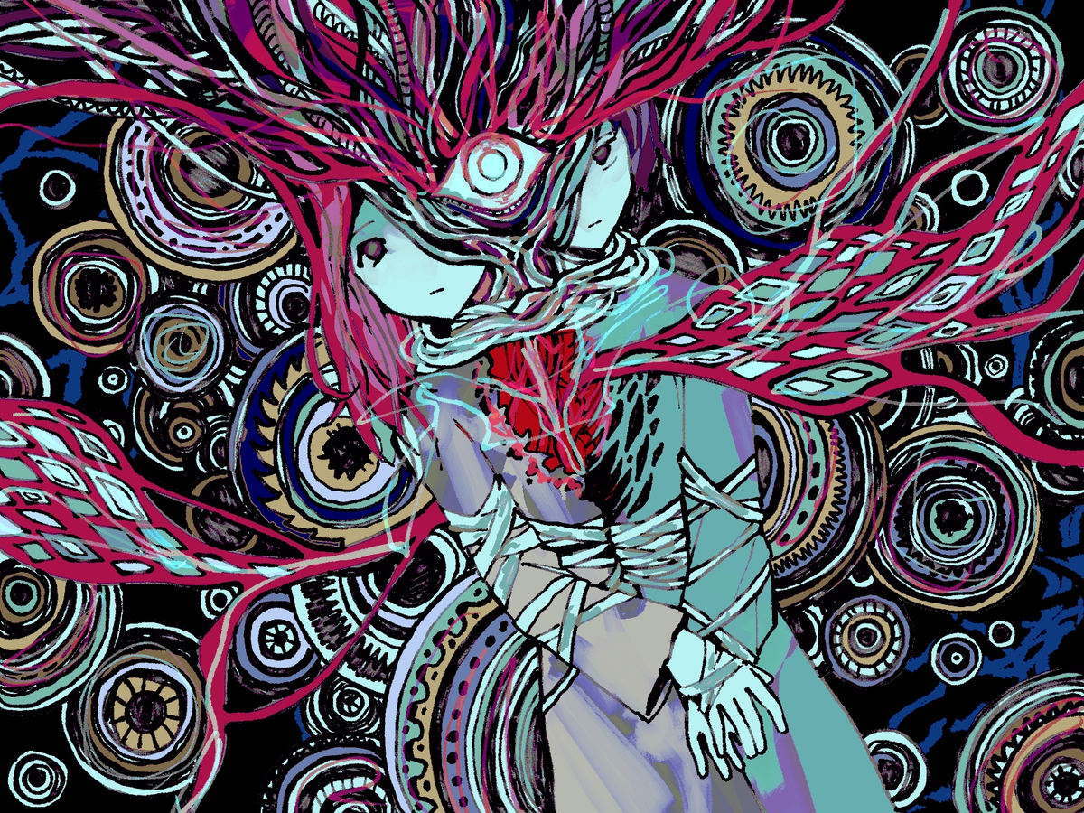 This is a pixiv picture whose title is -.