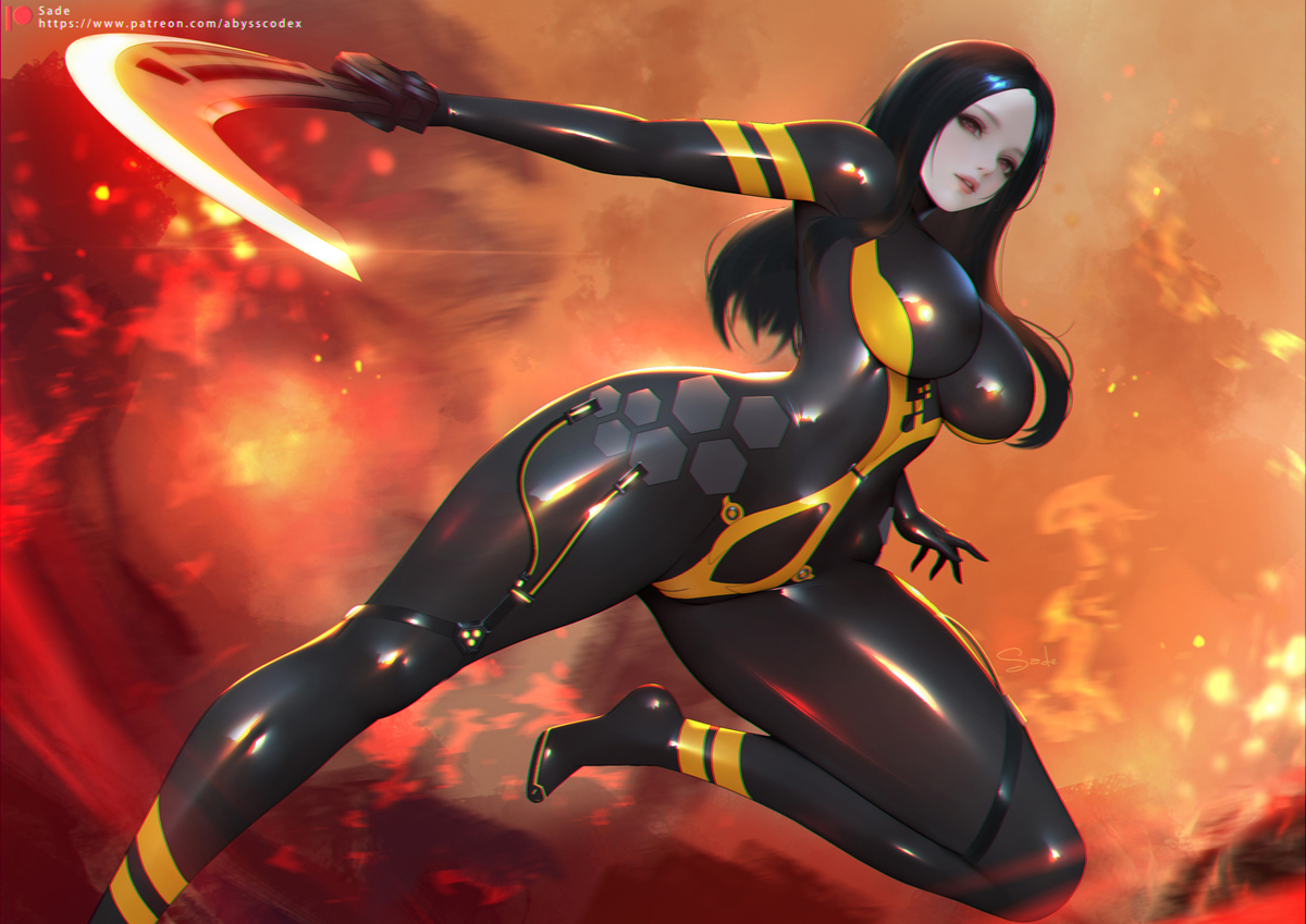 This is a pixiv picture whose title is Stellar Blade _Tachy.