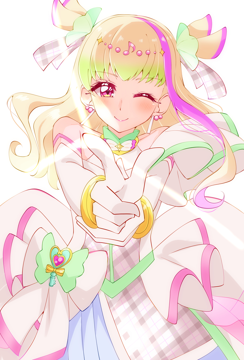 This is a pixiv picture whose title is ズキューン🤍.