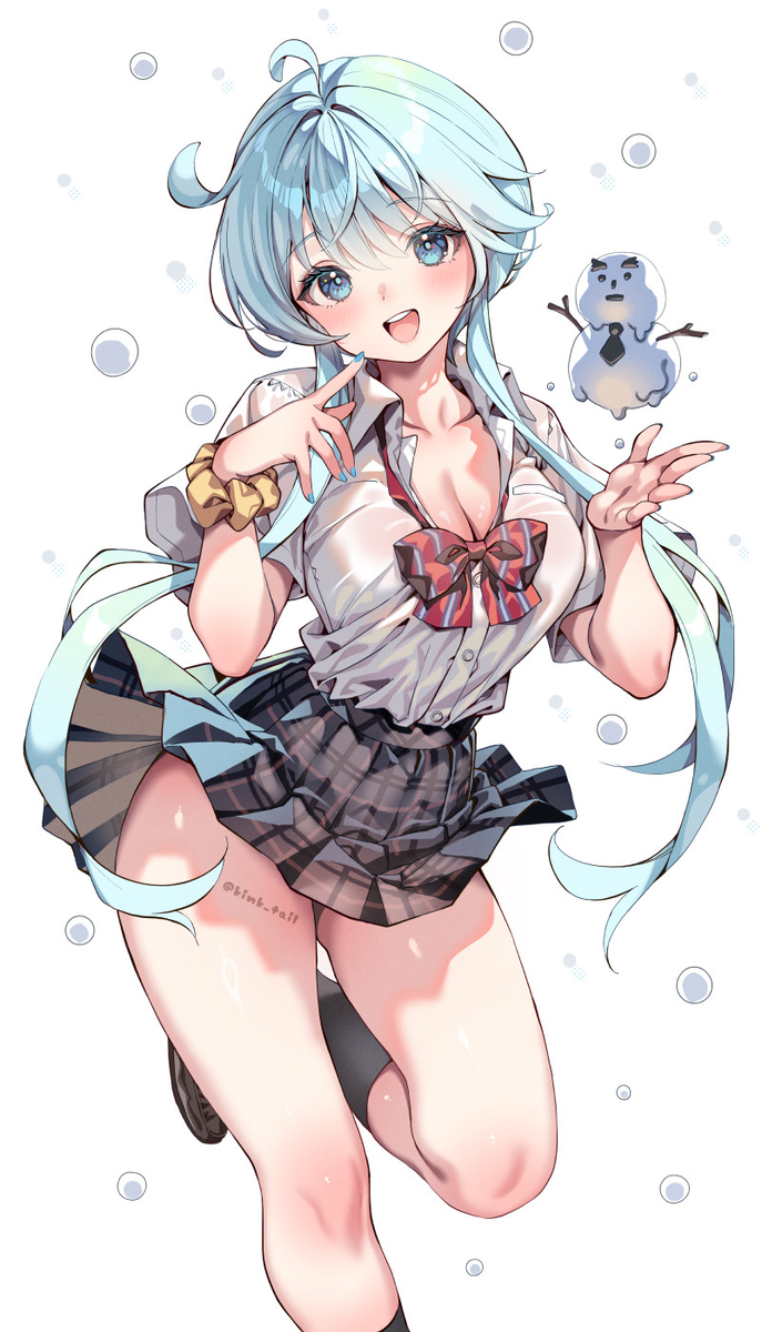 This is a pixiv picture whose title is ゆきめさん.