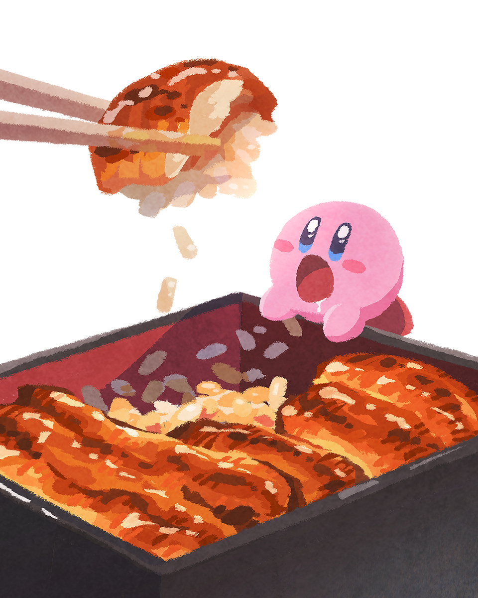 This is a pixiv picture whose title is 土用の丑の日.