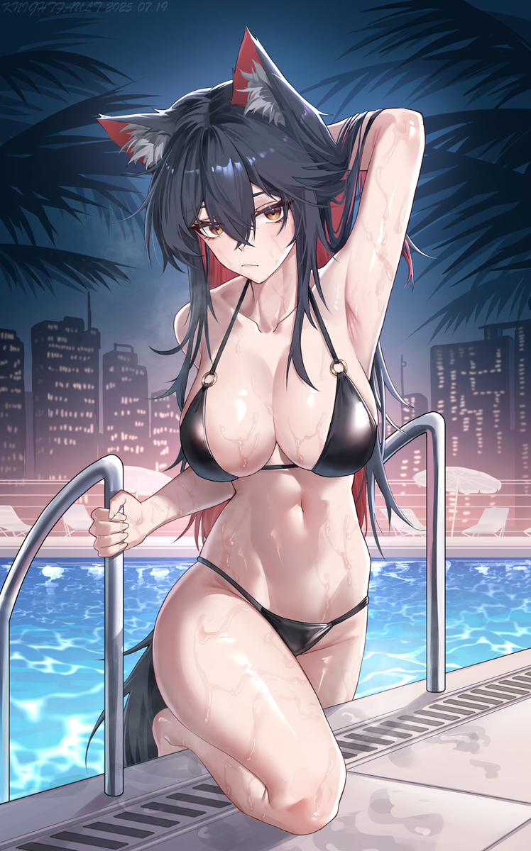 This is a pixiv picture whose title is 池边德狗🐺.