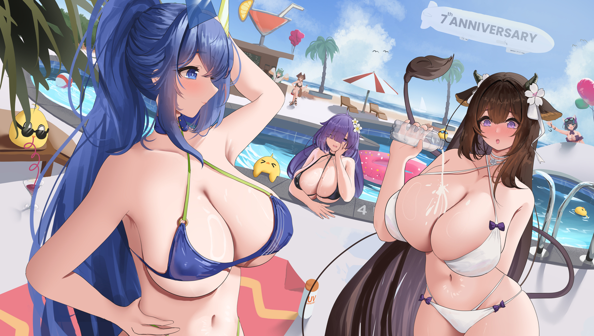 This is a pixiv picture whose title is Your Summer Vacation!.
