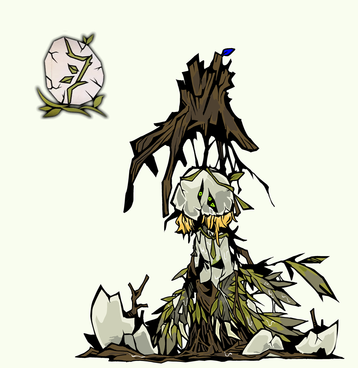 This is a pixiv picture whose title is 뒤틀린 싱클레어.