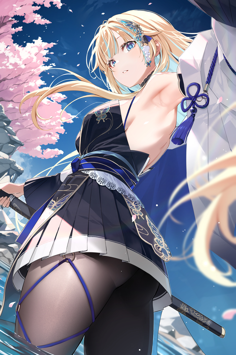 This is a pixiv picture whose title is 無題.