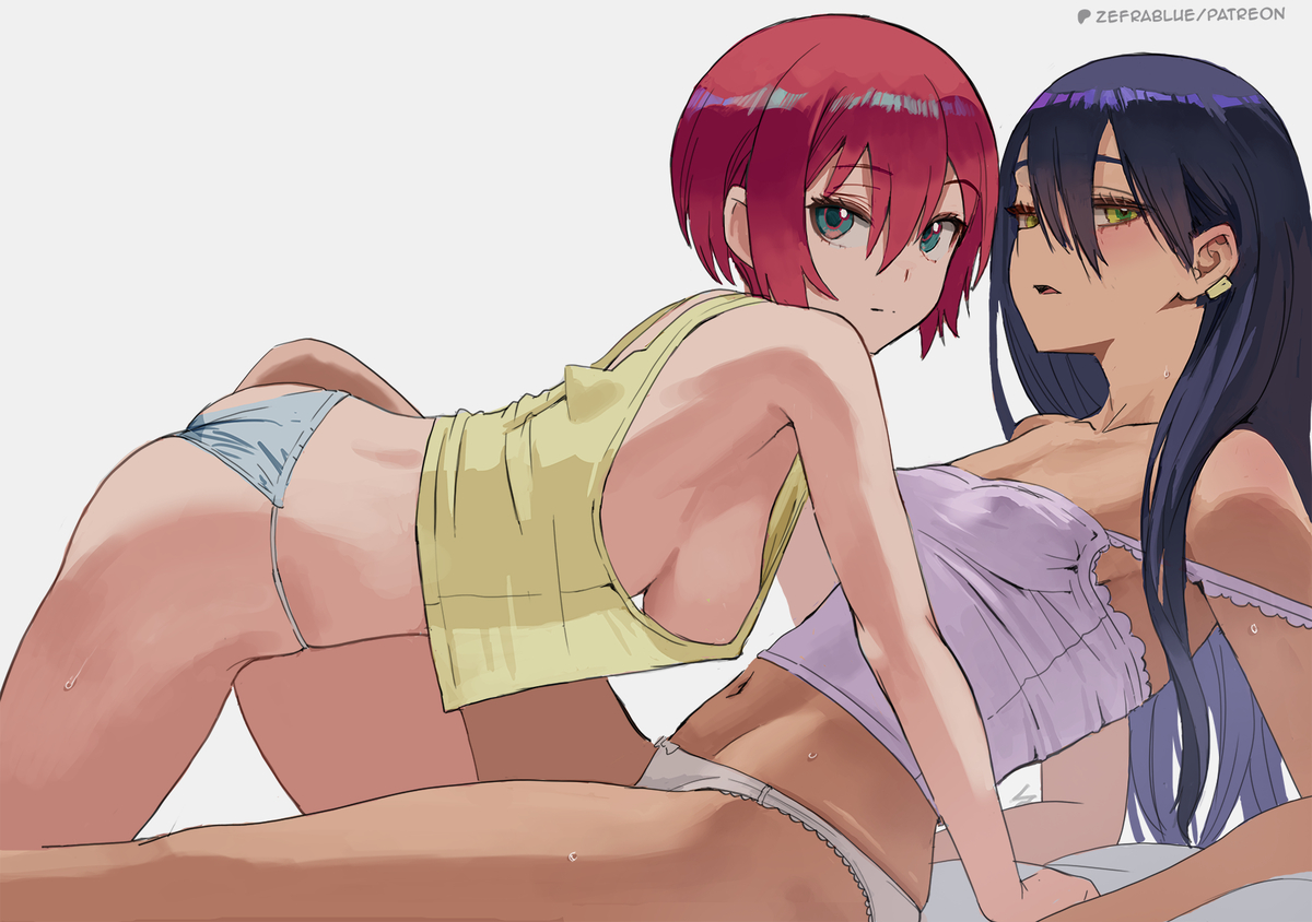This is a pixiv picture whose title is アマテ・ユズリハ / ニャアン.