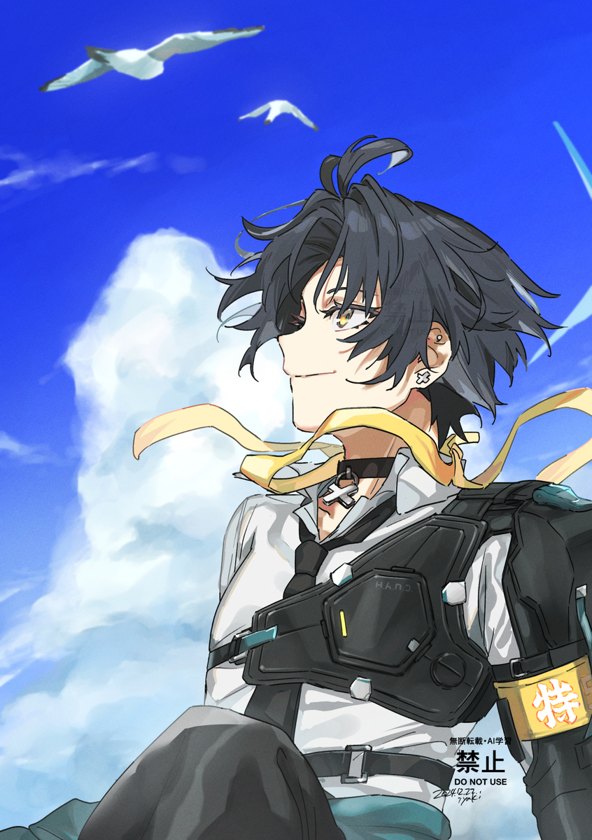 This is a pixiv picture whose title is どんなことがあっても、風は安らぎを運んでくれる。.