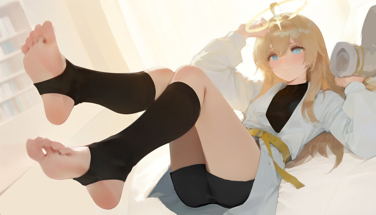 This is a pixiv picture whose title is 金主的稿.