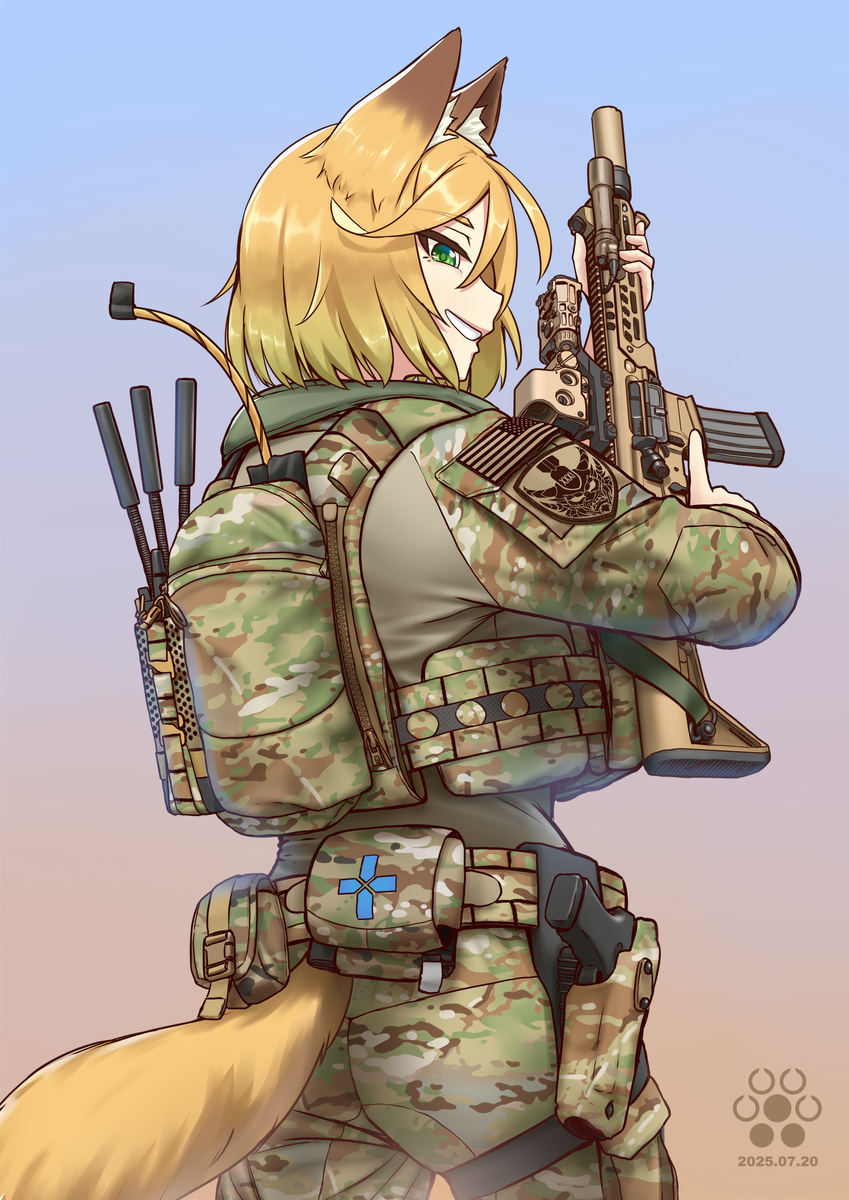 This is a pixiv picture whose title is FOX.
