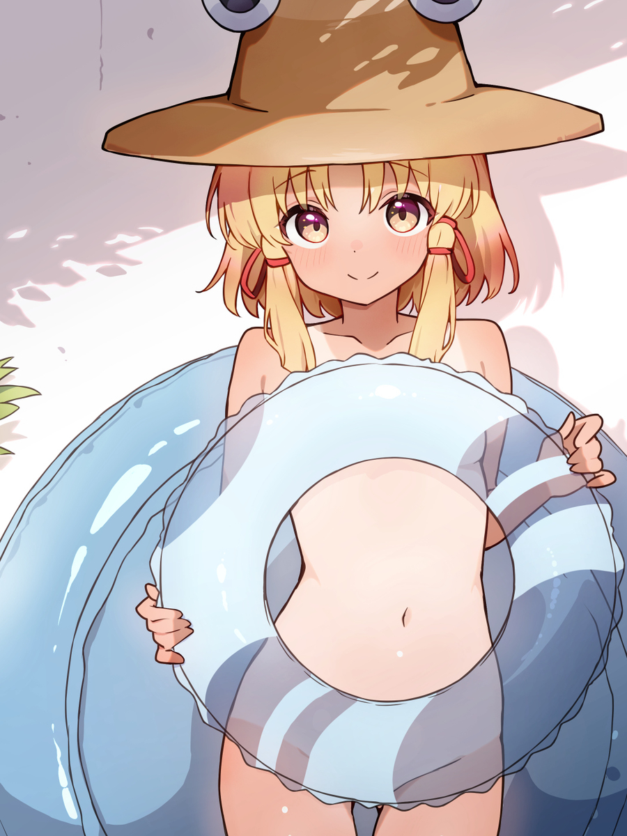 This is a pixiv picture whose title is 日焼けすわこ.