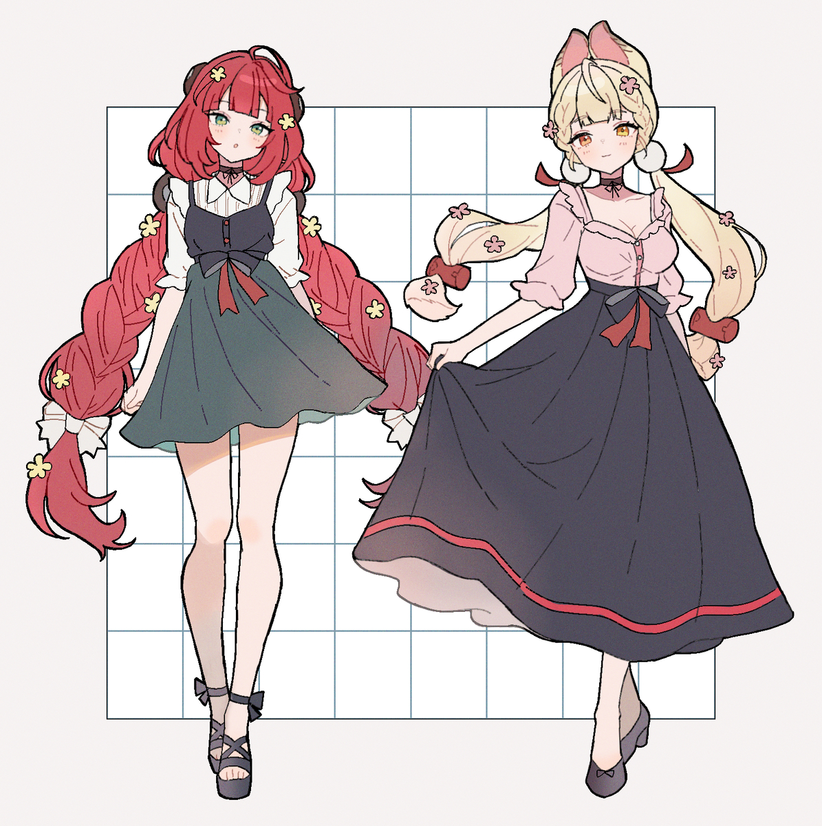 This is a pixiv picture whose title is ンナ、.